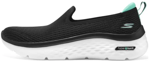 (Women) Skechers Go Walk 5 'Black Aqua' 124273-BKTQ (Women) Skechers Go Walk 5 'Black Aqua' 124273-BKTQ