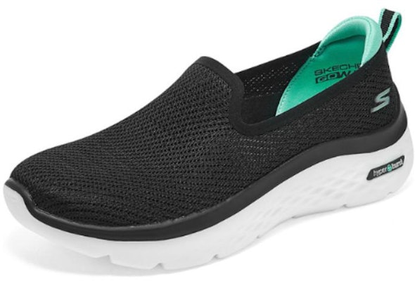 (W) Skechers Go Walk 5 'Hitam Aqua' 124273-BKTQ Order (W) Skechers Go Walk 5 'Hitam Aqua' 124273-BKTQ