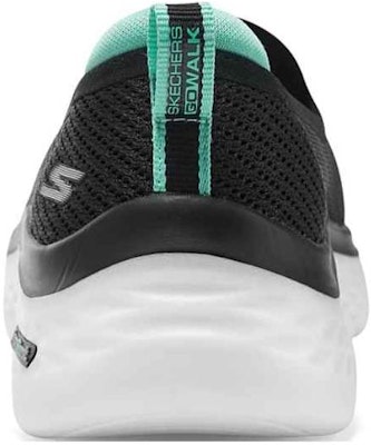(Women) Skechers Go Walk 5 'Black Aqua' 124273-BKTQ Lookbook (Women) Skechers Go Walk 5 'Black Aqua' 124273-BKTQ