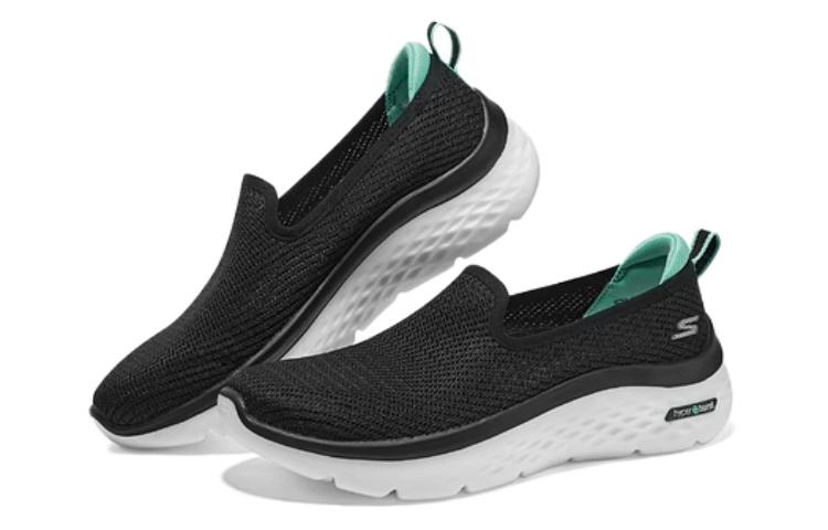 Shop (W) 스케쳐스 고워크 5 블랙아쿠아 (Seu-ke-chyeo-seu Go-wo-keu 5 Beul-laek-a-ku-a) 124273-BKTQ