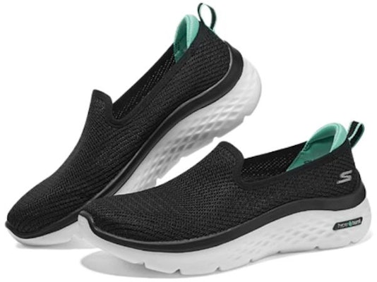 (Women) Skechers Go Walk 5 'Black Aqua' 124273-BKTQ Shop (Women) Skechers Go Walk 5 'Black Aqua' 124273-BKTQ