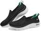 Shop (W) Skechers Go Walk 5 'Hitam Aqua' 124273-BKTQ