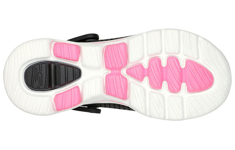 (W) Skechers Go Walk 5 'Black Cutout Sport Sandal' 圖 4