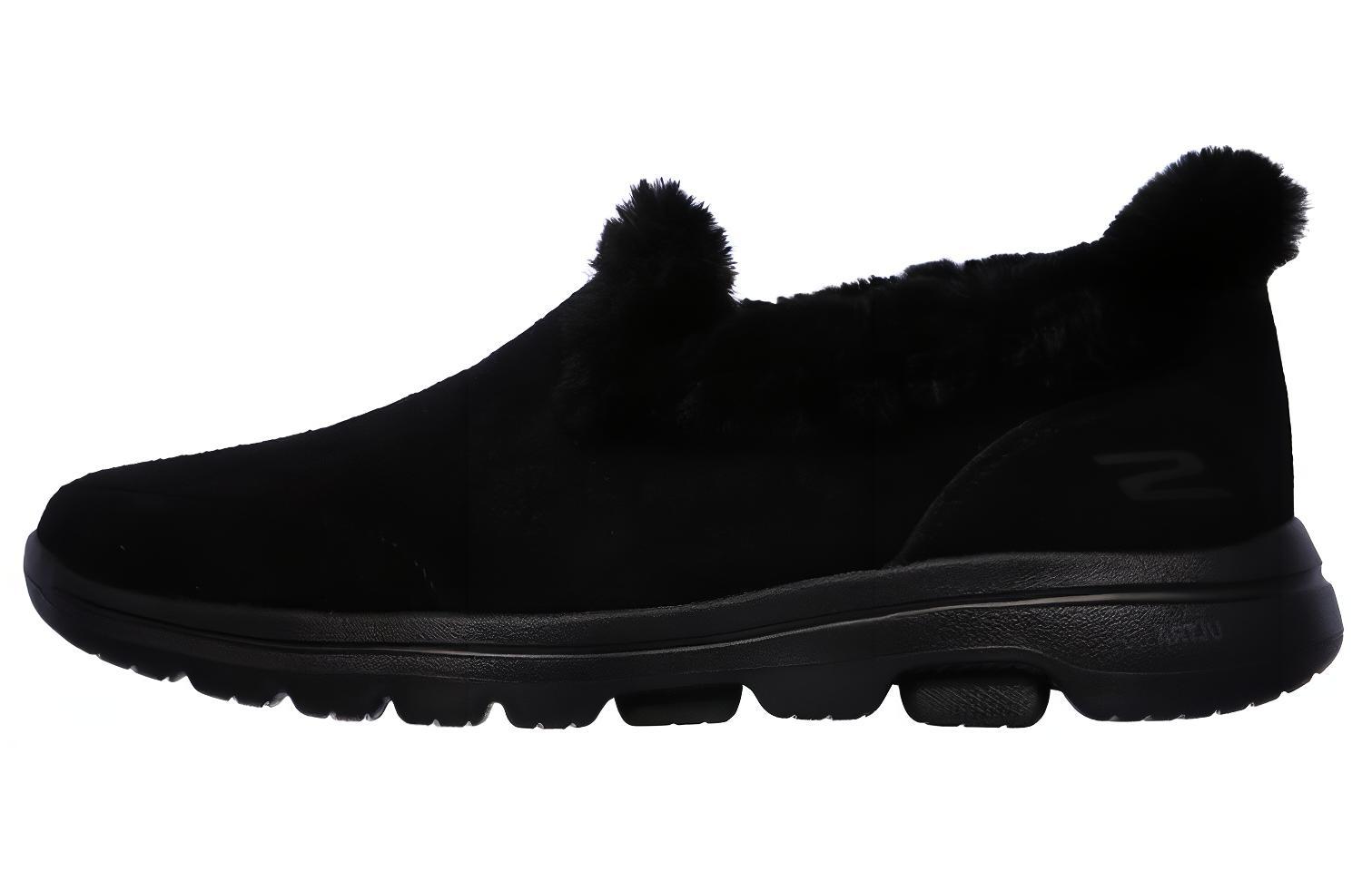 (Women) Skechers Go Walk 5 'Black Fleece' 18250-BBK