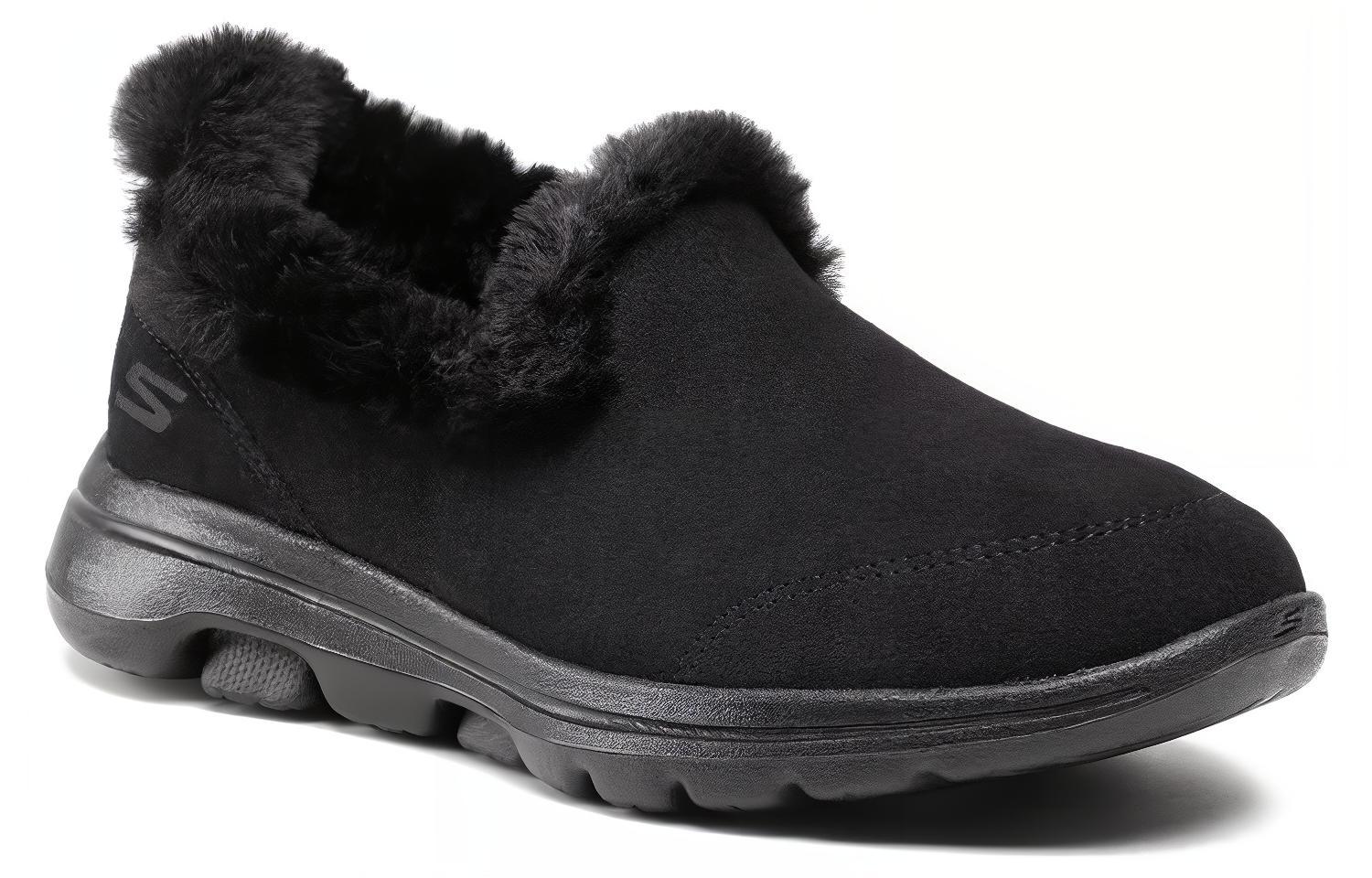 Lookbook (Women) Skechers Go Walk 5 'Black Fleece' 18250-BBK