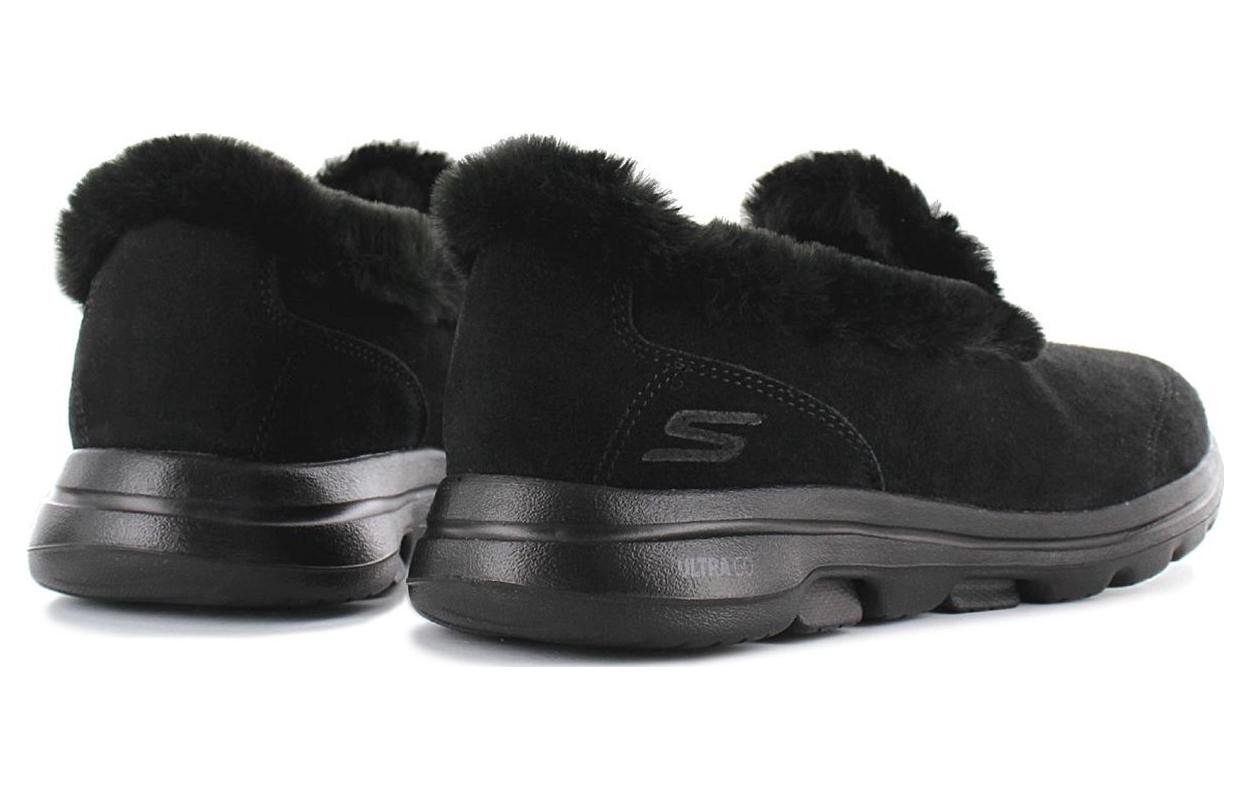 Shop (Women) Skechers Go Walk 5 'Black Fleece' 18250-BBK