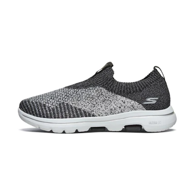 (W) Skechers Go Walk 5 'Black Grey White'