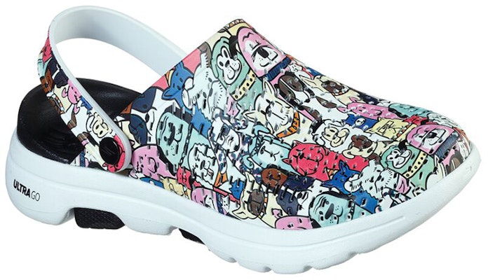 (W) 斯凯奇 Go Walk 5 '黑色多彩' 111000-BKMT Lookbook (W) 斯凯奇 Go Walk 5 '黑色多彩' 111000-BKMT