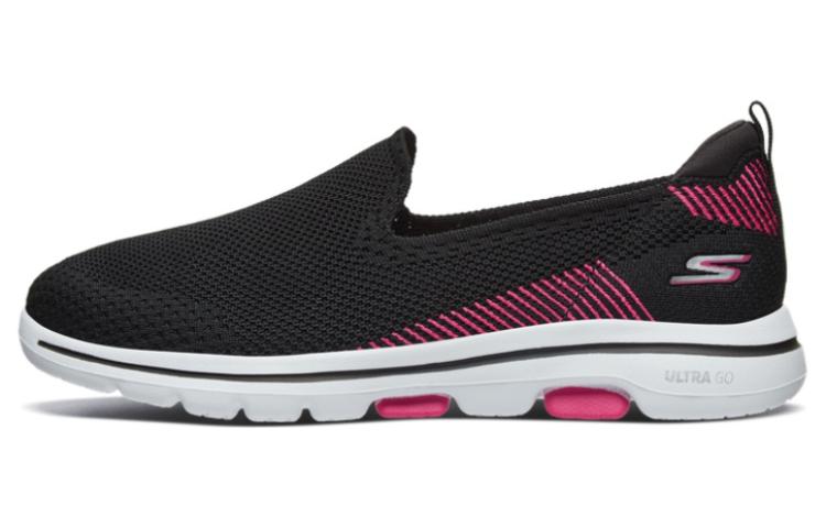 (Women) Skechers Go Walk 5 'Black Pink' 55500-BKPK