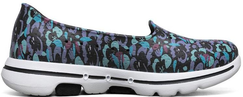 (W) Skechers Go Walk 5 'Negro Morado' 111106-BKMT Order (W) Skechers Go Walk 5 'Negro Morado' 111106-BKMT