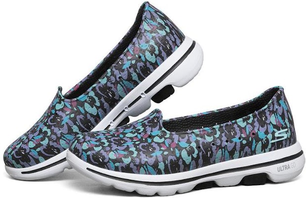 (W) Skechers Go Walk 5 'Negro Morado' 111106-BKMT Lookbook (W) Skechers Go Walk 5 'Negro Morado' 111106-BKMT