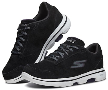 (W) 斯凯奇 Go Walk 5 '黑紫' 15928-BKPR Lookbook (W) 斯凯奇 Go Walk 5 '黑紫' 15928-BKPR