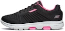 Buy (W) Skechers Go Walk 5 'Hitam Merah' 667110-BKHP