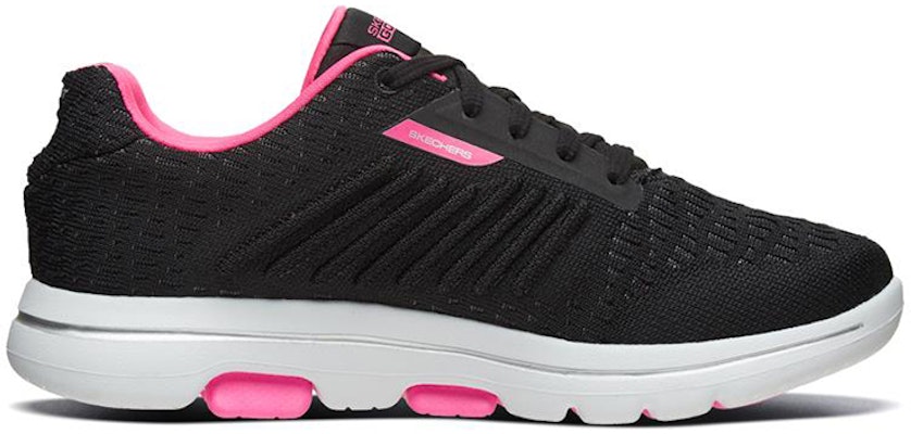 (Women) Skechers Go Walk 5 'Black Red' 667110-BKHP Order (Women) Skechers Go Walk 5 'Black Red' 667110-BKHP