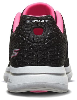 (Women) Skechers Go Walk 5 'Black Red' 667110-BKHP Shop (Women) Skechers Go Walk 5 'Black Red' 667110-BKHP