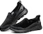 (W) Skechers Go Walk 5 'Hitam Slip-On' 124217-BBK