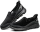 Lookbook (W) Skechers Go Walk 5 'Hitam Slip-On' 124217-BBK