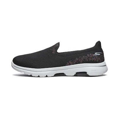 (W) Skechers Go Walk 5 'Black Slip-On'