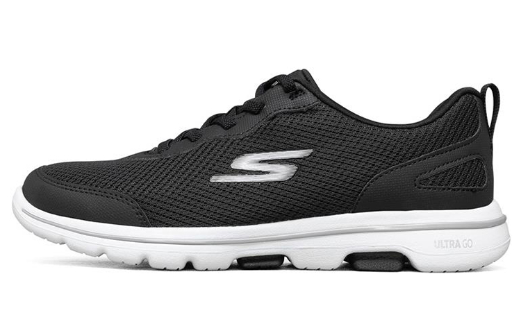 (Women) Skechers Go Walk 5 'Black White' 124011-BKW