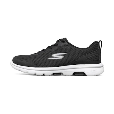 (W) Skechers Go Walk 5 'Black White'