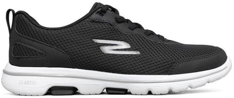 (W) Skechers Go Walk 5 'Hitam Putih' 124011-BKW Order (W) Skechers Go Walk 5 'Hitam Putih' 124011-BKW