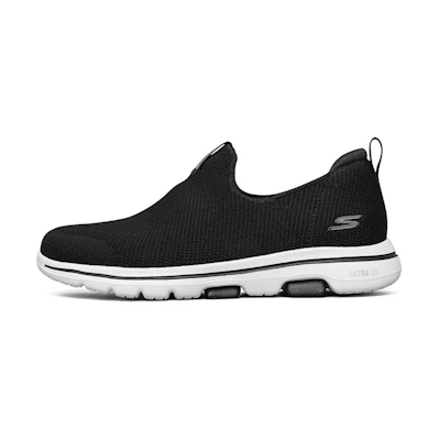(W) Skechers Go Walk 5 'Black White'