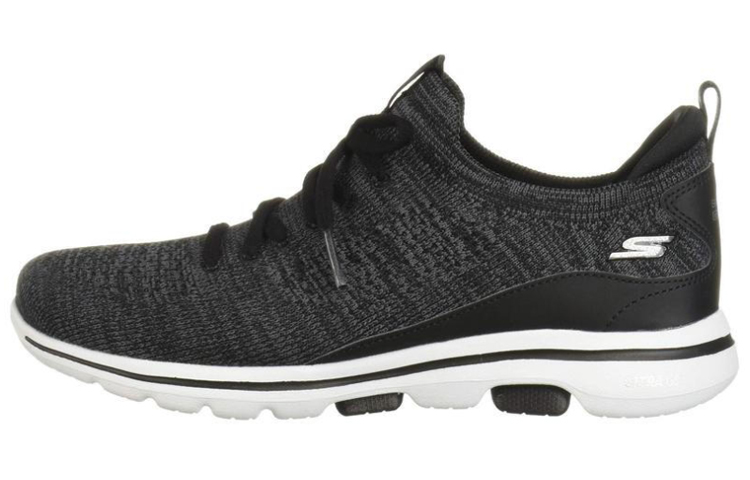 (Women) Skechers Go Walk 5 'Black White' 15925-BKW