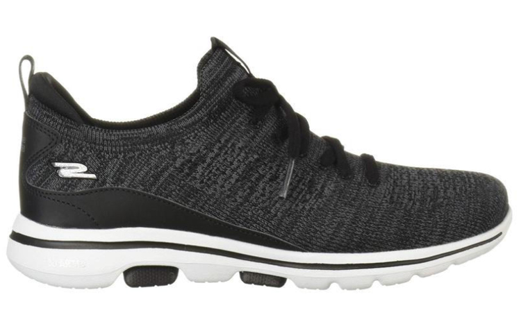 Lookbook Skechers 透氣輕便 低幫運動鞋 黑白拼色