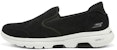(W) Skechers Go Walk 5 'Hitam Putih' 896045-BKW