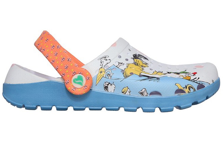 (W) Skechers Go Walk 5 'Blue and White Cartoon' 圖 2