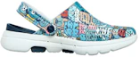 Order (W) Skechers Go Walk 5 'Biru Multi' 111000-NVMT