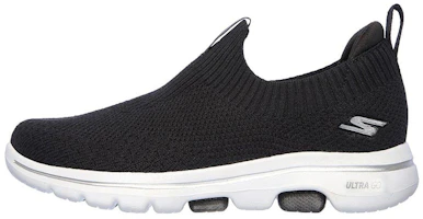 (Women) Skechers Go Walk 5 'Breathable Comfort Black and White' 15952-BKW (Women) Skechers Go Walk 5 'Breathable Comfort Black and White' 15952-BKW
