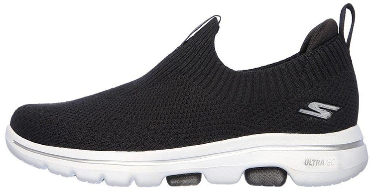 women-skechers-go-walk-5-breathable-comfort-black-and-white-15952-bkw