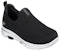 (W) Skechers Go Walk 5 'Keselesaan Bernafas Hitam dan Putih' 15952-BKW
