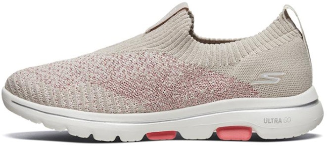 Skechers Go Walk 5 女款 核桃粉白 Buy Skechers Go Walk 5 女款 核桃粉白