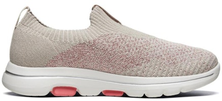 (W) スケッチャーズ GOwalk 5 ランニングシューズ ブラウン/ピンク/ホワイト 15915-NTCL Lookbook (W) スケッチャーズ GOwalk 5 ランニングシューズ ブラウン/ピンク/ホワイト 15915-NTCL