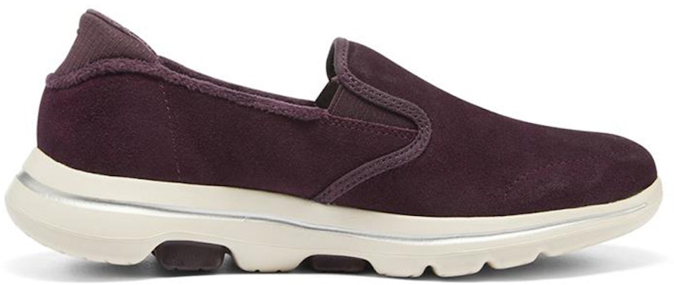 (W) Skechers Go Walk 5 'Burgundy Fleece' Sepatu Wanita Merah Tua. 896045-BURG Order (W) Skechers Go Walk 5 'Burgundy Fleece' Sepatu Wanita Merah Tua. 896045-BURG