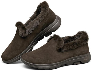 (W) Skechers Go Walk 5 'Forro Polar Chocolate' 18250-CHOC Lookbook (W) Skechers Go Walk 5 'Forro Polar Chocolate' 18250-CHOC