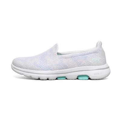 (W) Skechers Go Walk 5 'Colorful White'