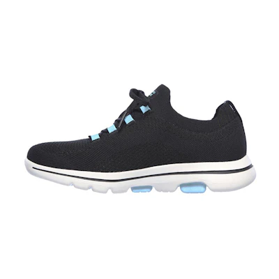 (W) Skechers Go Walk 5 'CMFT Run Low-Top Black Blue'