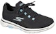 (W) Skechers Go Walk 5 'Kasut Jalan Rendah Hitam Biru' 124010-BKTQ