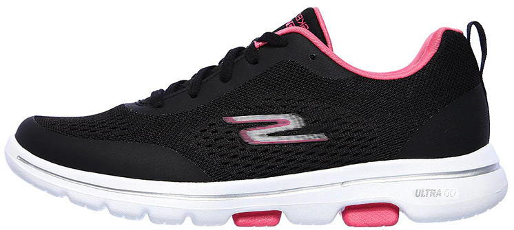 women-skechers-go-walk-5-exquisite-black-pink-15953-bkpk
