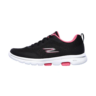 (W) Skechers Go Walk 5 'Exquisite Black Pink'