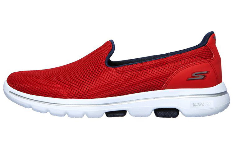 Buy (W) (レディース) スケッチャーズ ゴーウォーク5 'ファンタジーレッド' 124038-RDNV 124038-RDNV