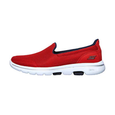 (W) Skechers Go Walk 5 'Fantasy Red'