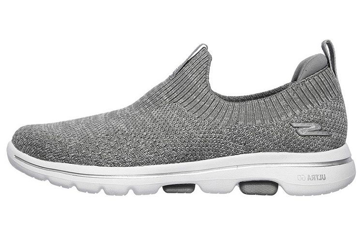 (Women) Skechers Go Walk 5 'Grey White' 15952-GRY