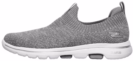 (Women) Skechers Go Walk 5 'Grey White' 15952-GRY (Women) Skechers Go Walk 5 'Grey White' 15952-GRY