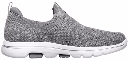 Order Skechers Go Walk 5 女款低幫懶人鞋 灰白色