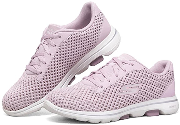 (Women) Skechers Go Walk 5 Running Shoes 'Pink' 124166-MVE Lookbook (Women) Skechers Go Walk 5 Running Shoes 'Pink' 124166-MVE