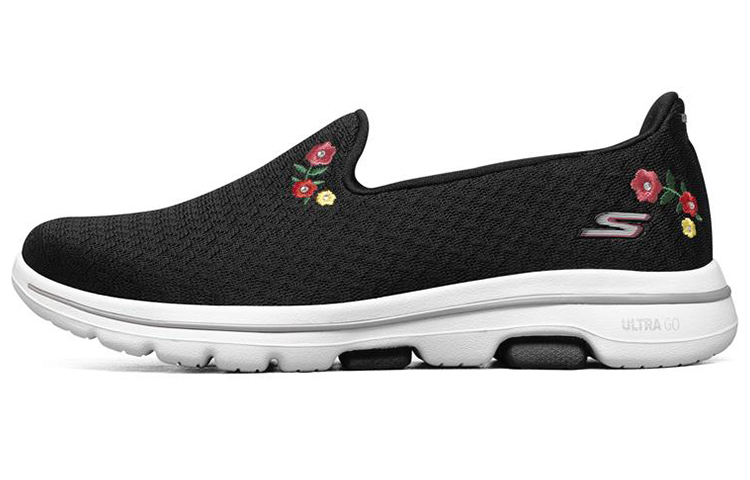 (W) Skechers Go Walk 5 'Lazy Shoe Black'